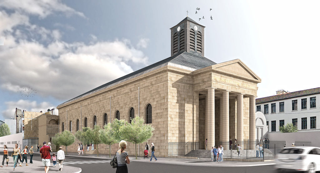 Eglise SaintPierre du Gros Caillou — Sterenn Architecture