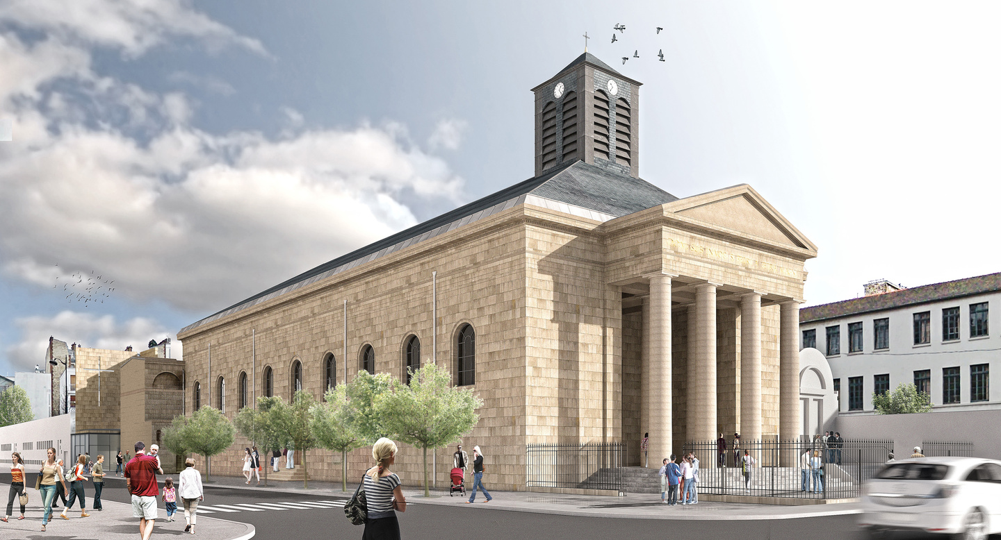 Eglise SaintPierre du Gros Caillou — Sterenn Architecture